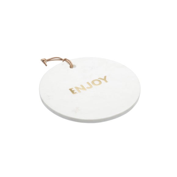 Artesà Round Marble Serving Board