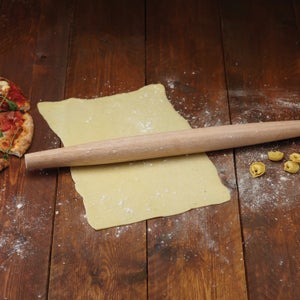 Kitchencraft World Of Flavours Italian Wood Rolling Pin 50cm