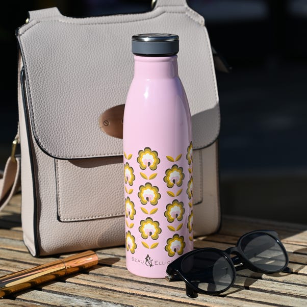 Boho 500ml Insulated Water Bottle, Stainless Steel image 1 of 3