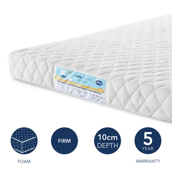 Dunelm travel cheap cot mattress