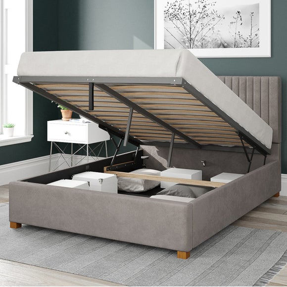 Dunelm king store size ottoman bed