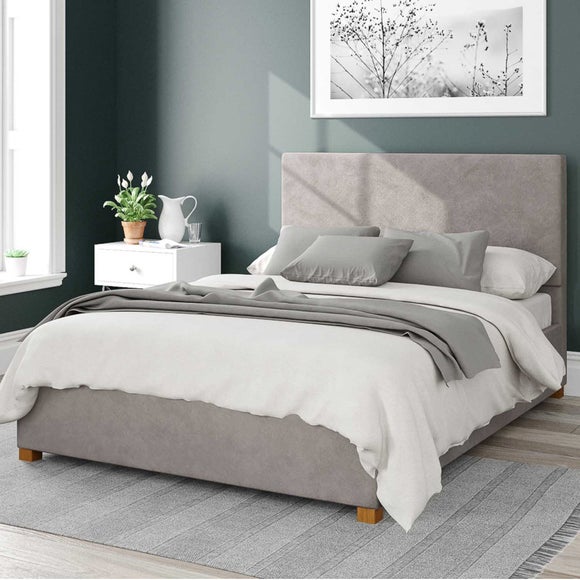 Dunelm grey double deals bed