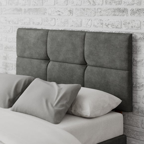 Caine Kimiyo Linen Headboard Dark Grey