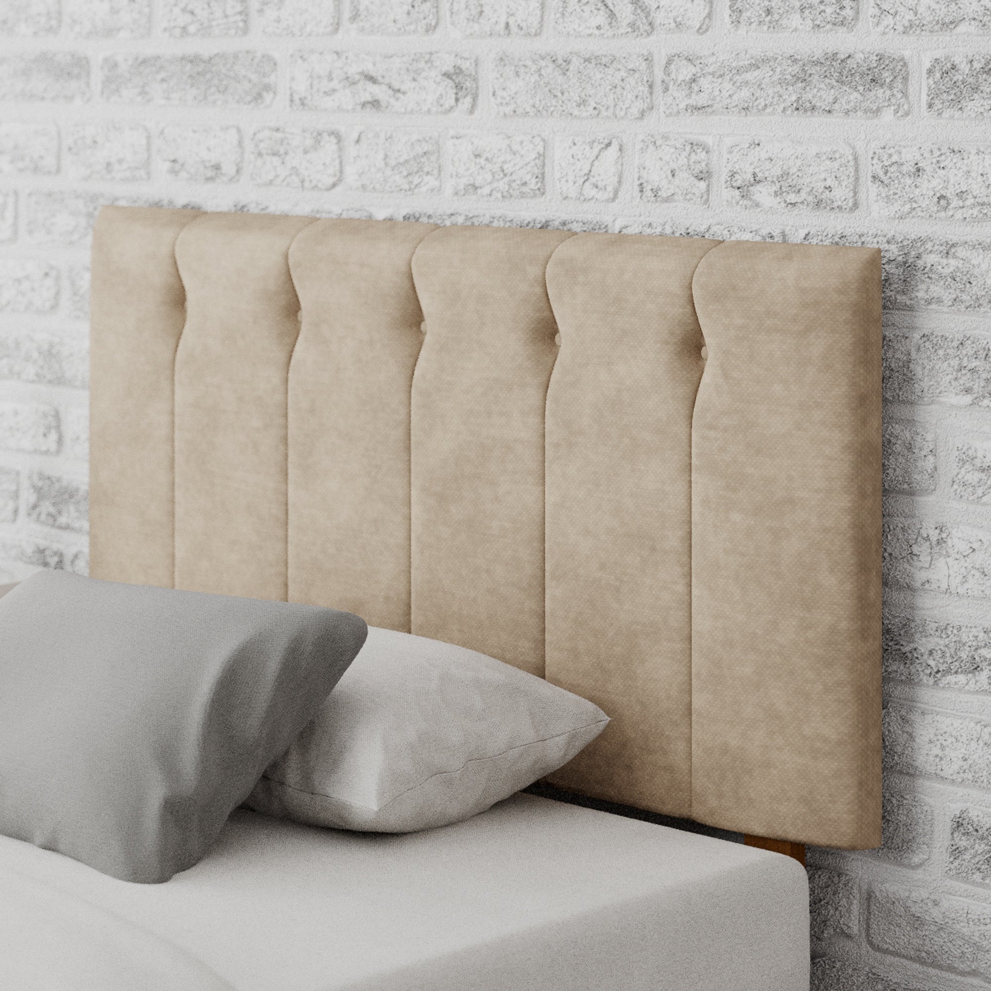 Hepburn Kimiyo Linen Headboard Beige