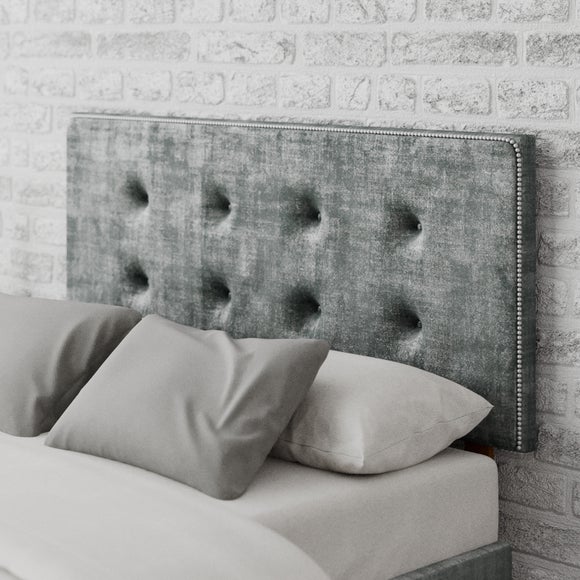 Presley Distressed Velvet Headboard