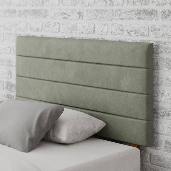 Kelly Plush Velvet Headboard Green