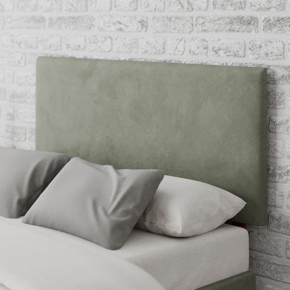 Garland Plush Velvet Headboard Green