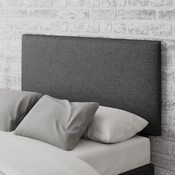 Garland Saxon Twill Headboard Grey