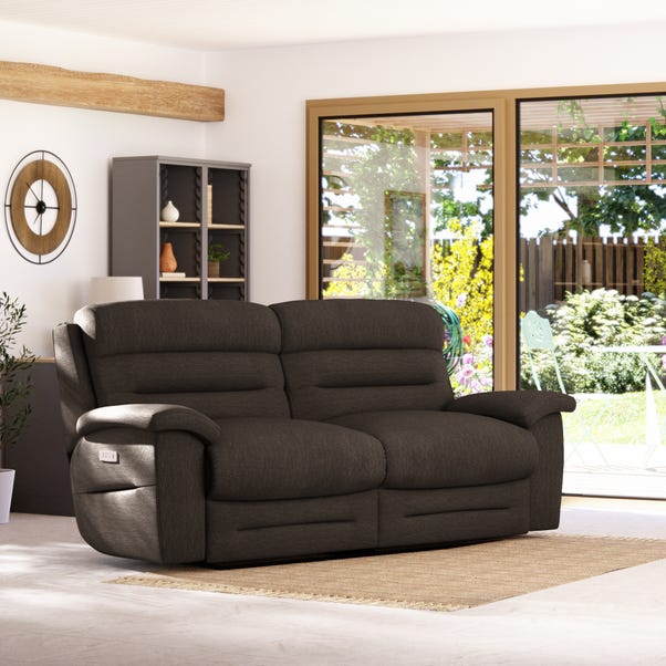 Lulworth 3 Seater Power Recliner Sofa image 1 of 10
