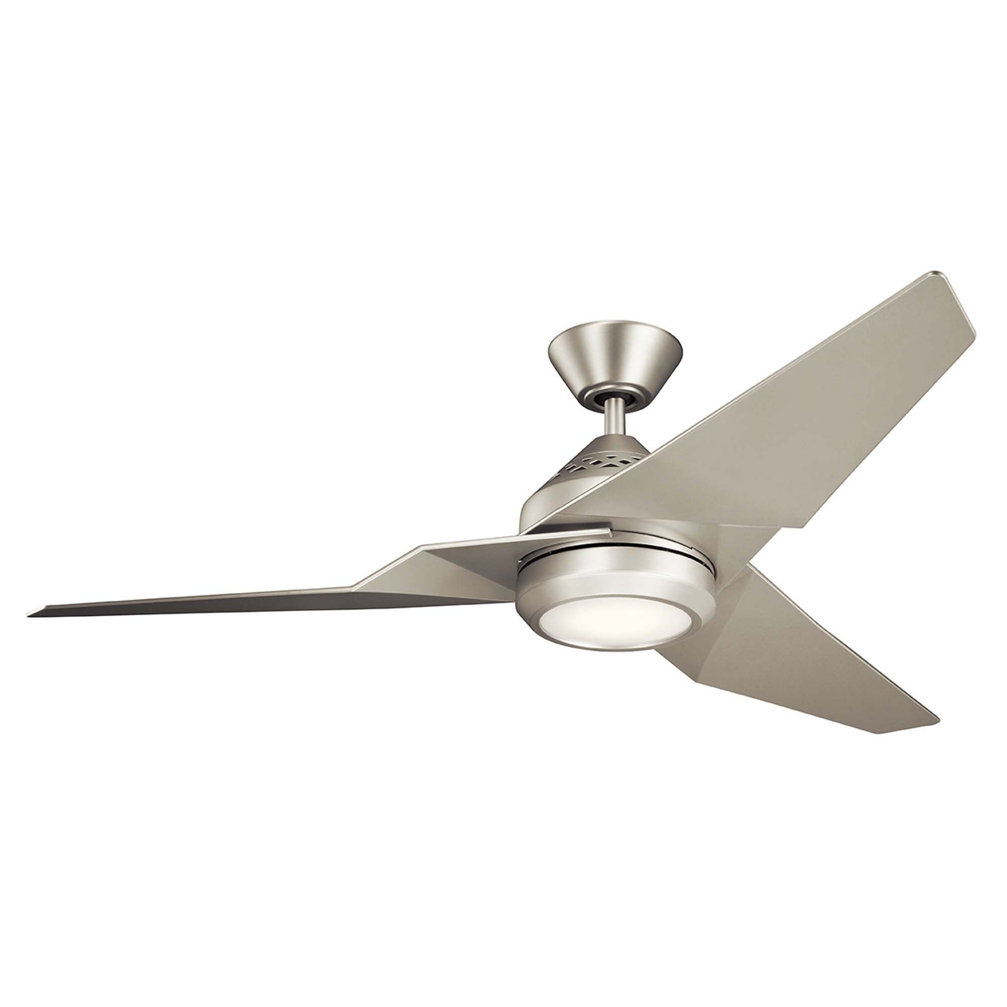 Kichler Jade Ceiling Fan With Light Remote 152cm Silver