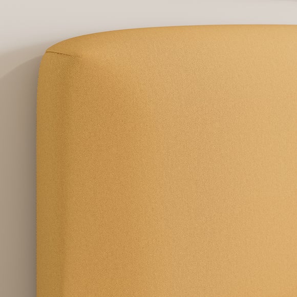 Modern Curved Upholstered Bed Frame Dunelm