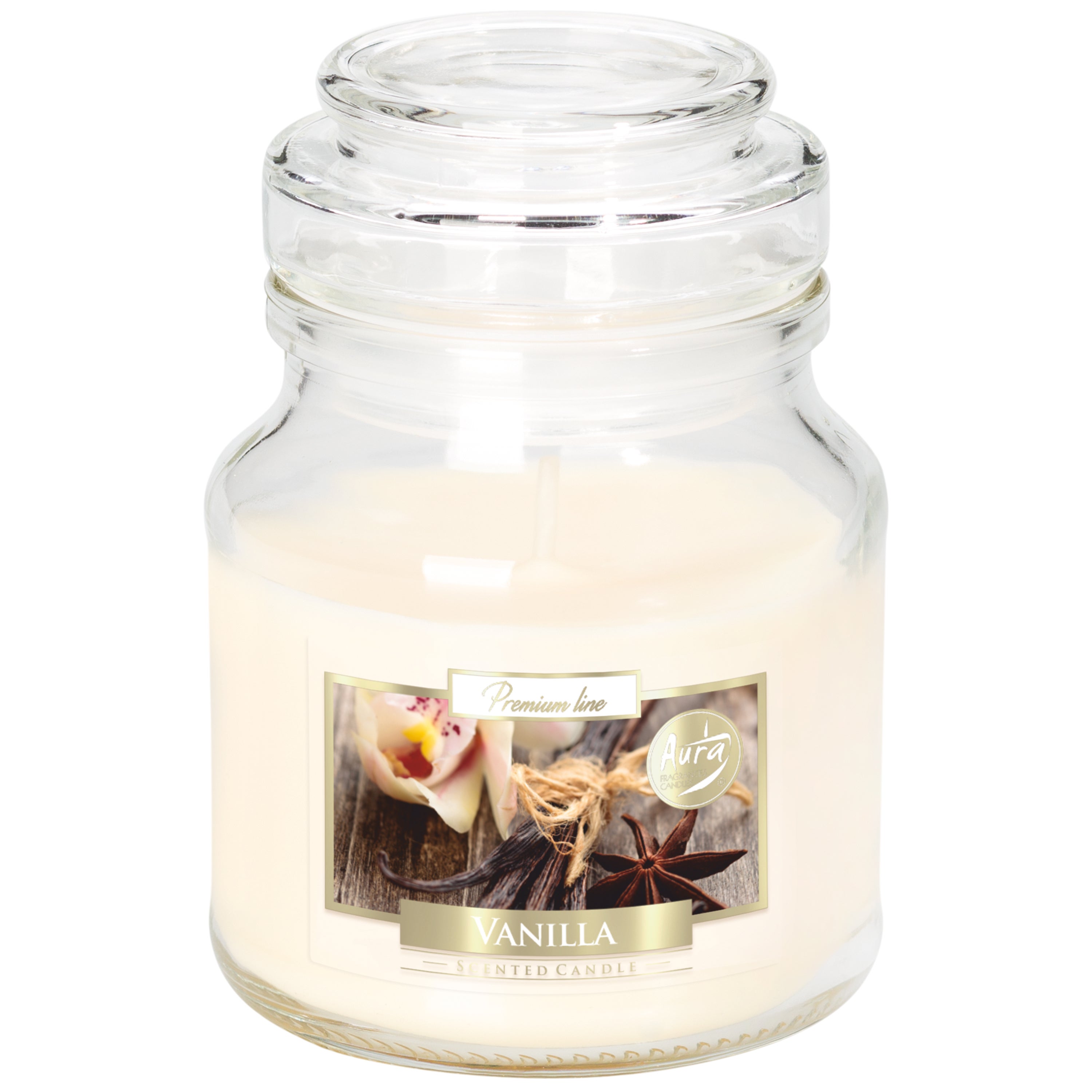 Vanilla Glass Jar Candle