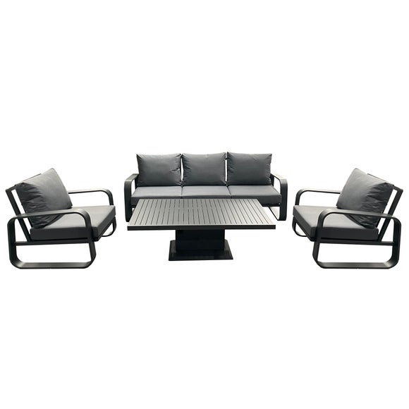 Click to view product details and reviews for Babingley 5 Seater Lounge Set With Adjustable Table.