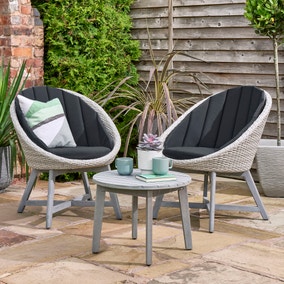 Chedworth Curved 2 Seater Bistro Set