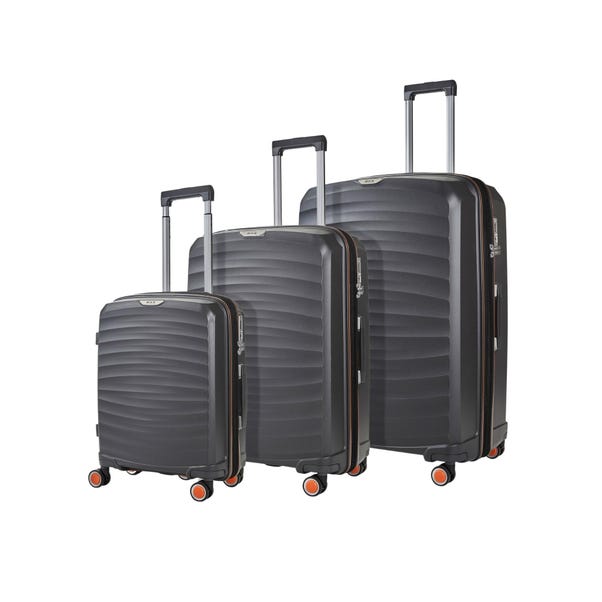 Rock Luggage Sunwave Set of 3 Suitcases image 1 of 6