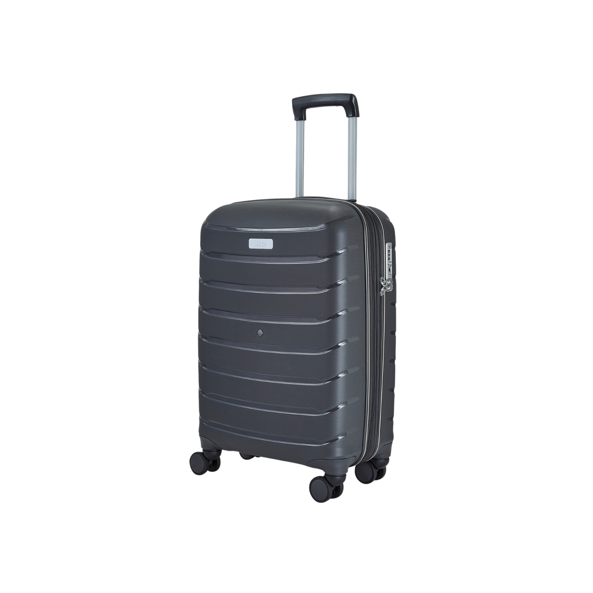 Rock Luggage Prime Suitcase Charcoal