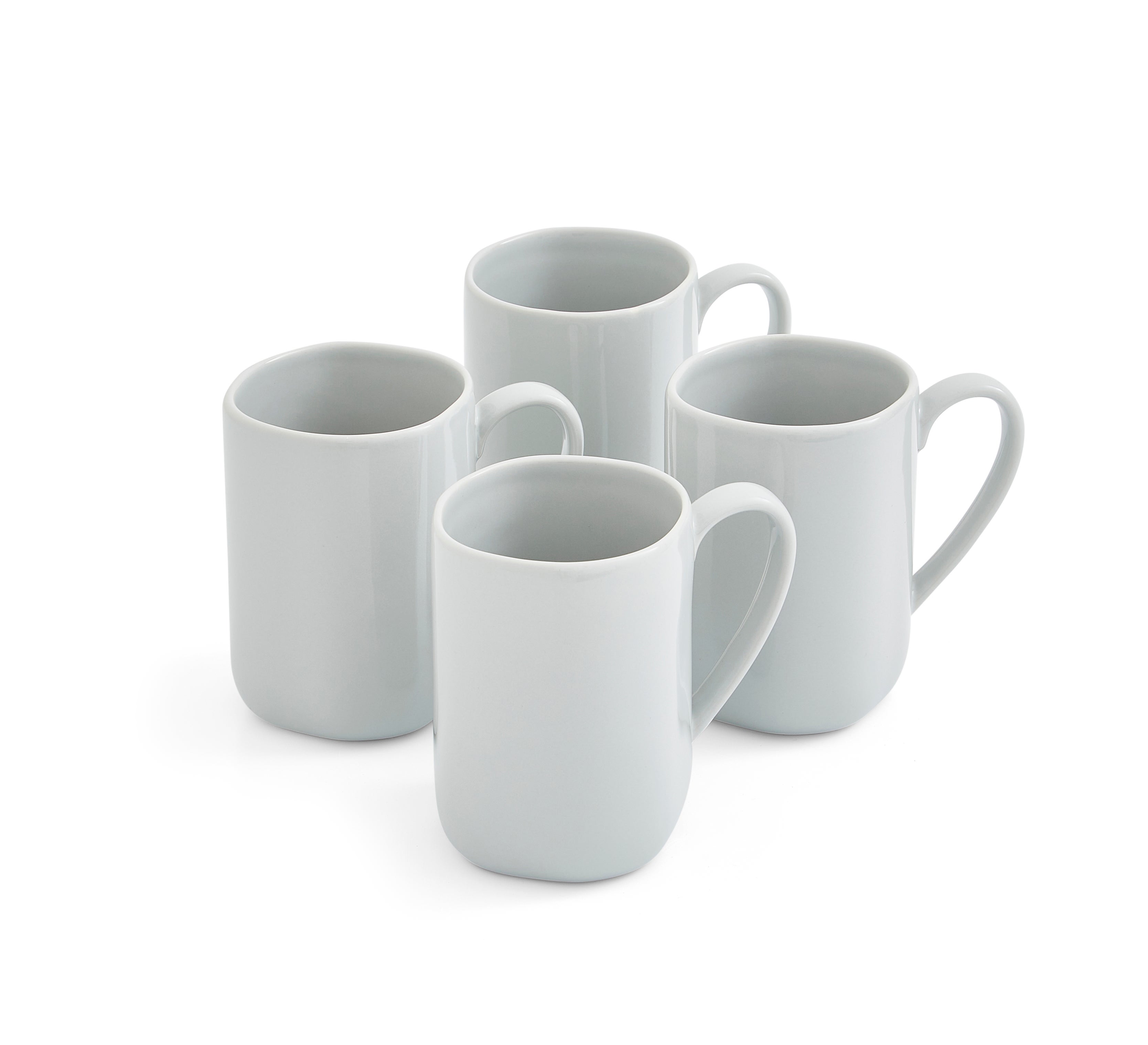 Photos - Glass Sophie Conran for Portmeirion Set of 4 Mugs Grey