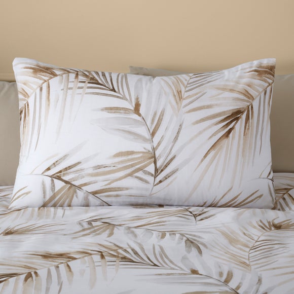 Serenity Palm Leaf Duvet Cover & Pillowcase Set Dunelm