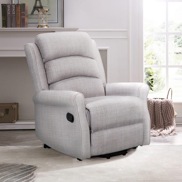 Ernest Textured Weave Recliner Chair Manual image 1 of 5