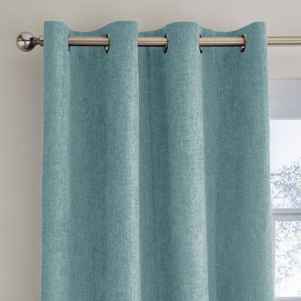 Ensley Chenille Thermal Eyelet Curtains image 1 of 4