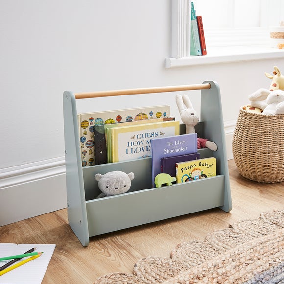 Kids Mini White Bookcase Dunelm