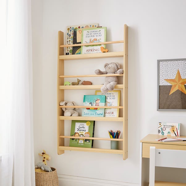 Kids Amber Wall Mounted Book Shelf image 1 of 3