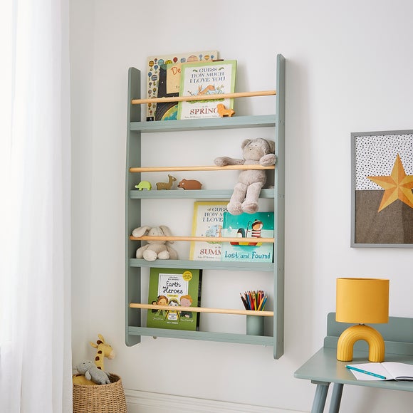 Wall mounted on sale bookshelf nursery