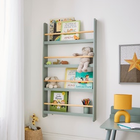Kids Amber Wall Mounted Book Shelf