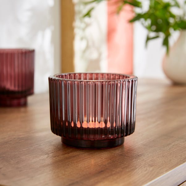 Ribbed Tealight Holder image 1 of 3