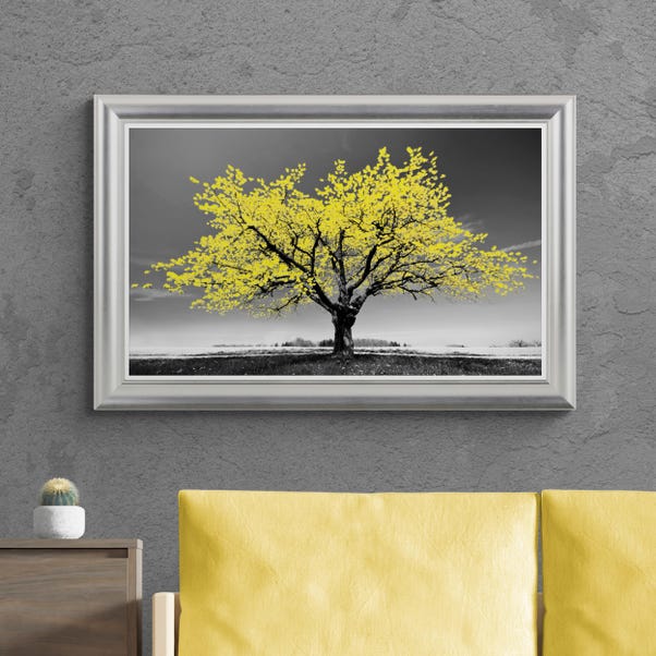 Blossom Tree Yellow by Peter Wey Framed Print image 1 of 3