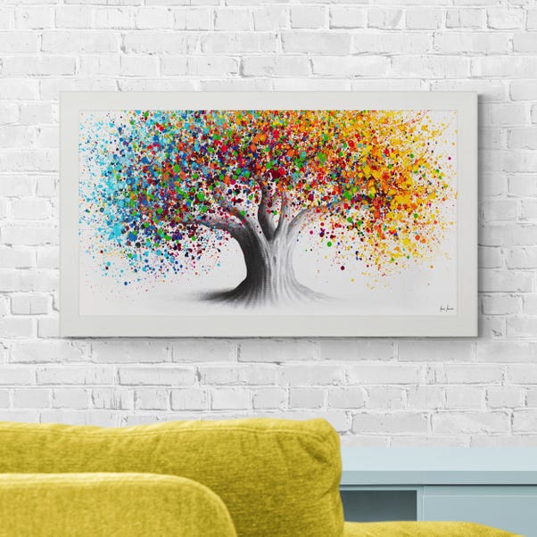 Colourful Tree by Ashvin Harrison Framed Print image 1 of 3