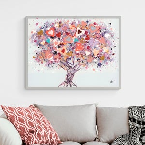 Summer Love By Sara Otter Framed Print