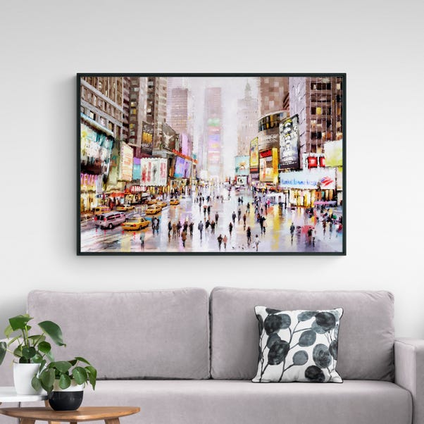 Times Square by Richard Macneil Framed Canvas image 1 of 3