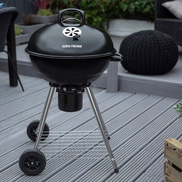 George Foreman 22" Kettle Charcoal BBQ image 1 of 6