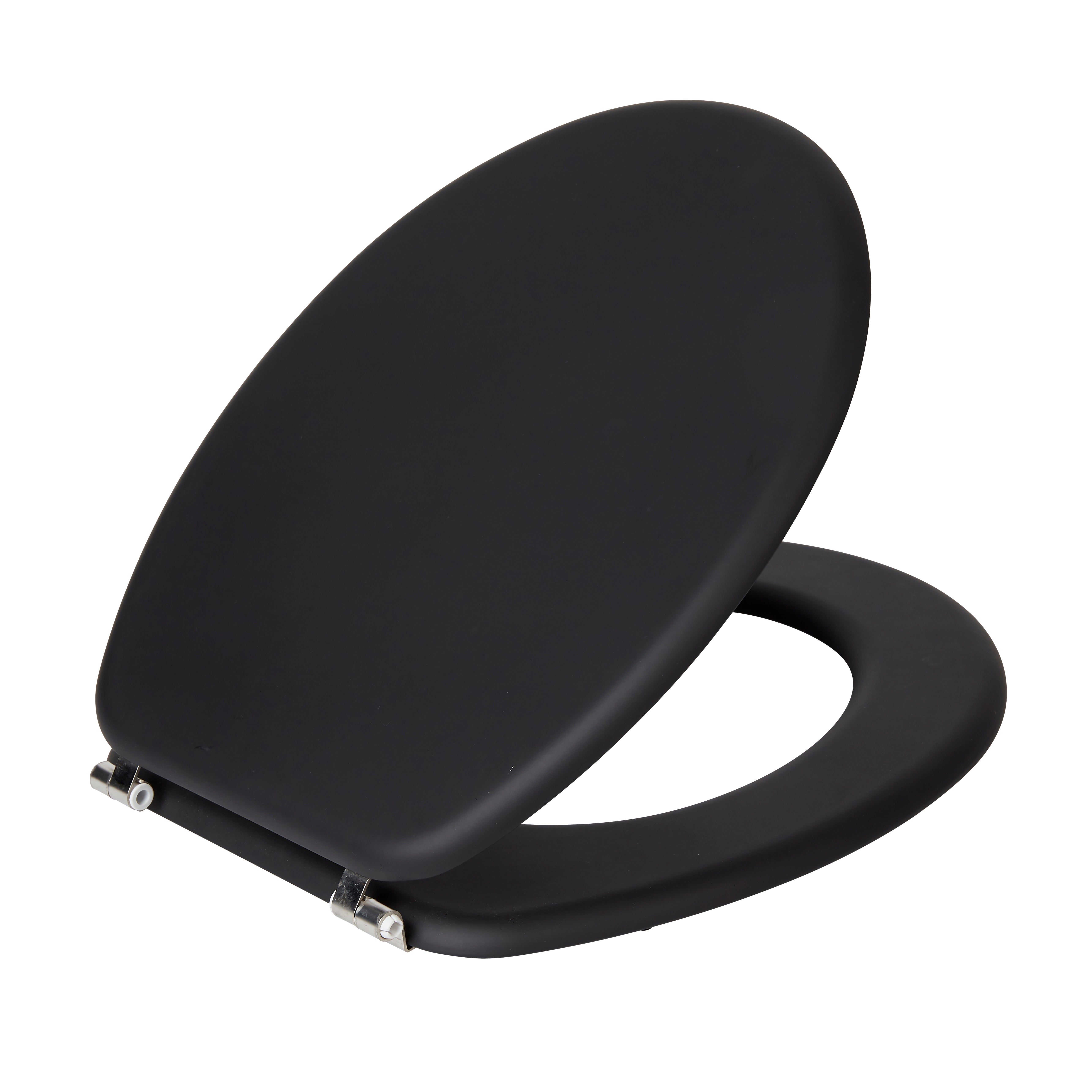 Black Soft Touch Toilet Seat