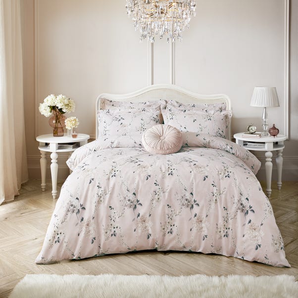 Holly Willoughby Keeley Pink Duvet Cover & Pillowcase Set image 1 of 1