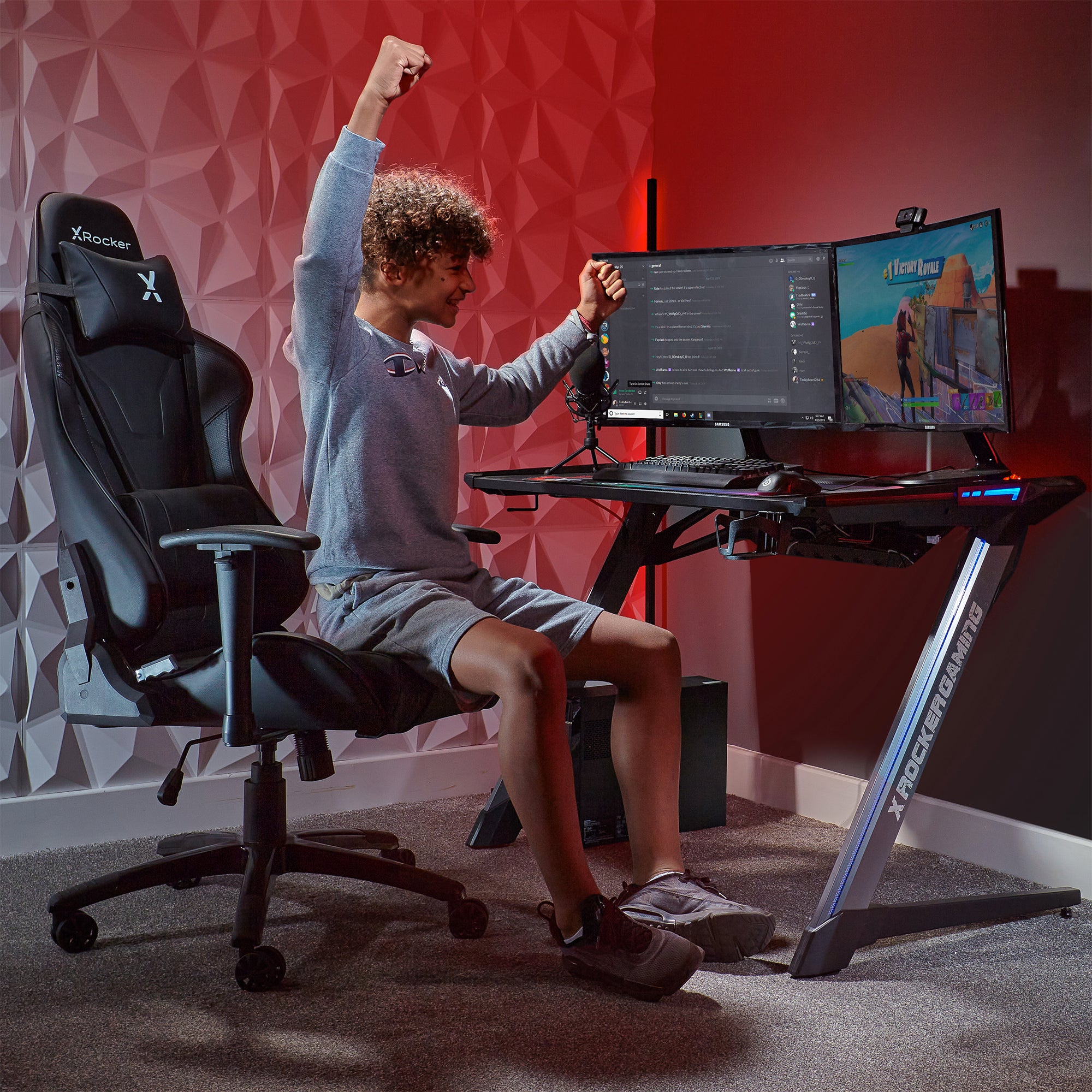 X Rocker Agility Sport Office Gaming Chair | Dunelm