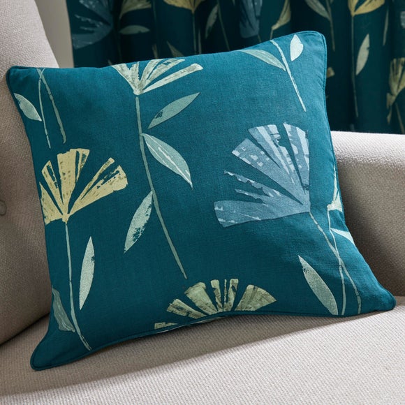 Dunelm hot sale teal cushions