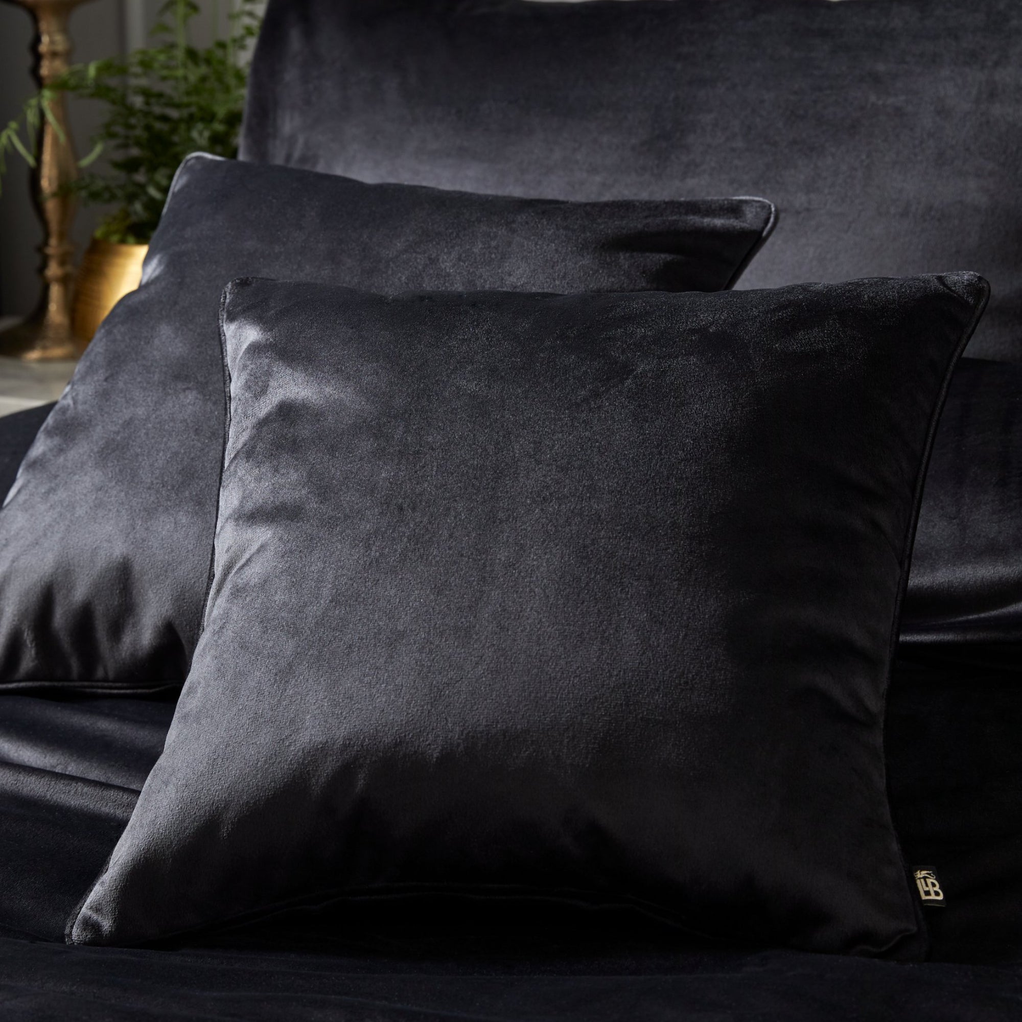 Laurence Llewelyn Bowen Montrose Cushion Black