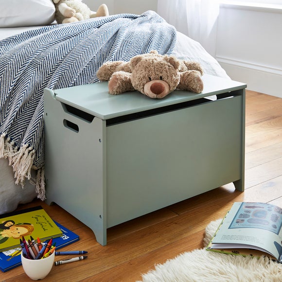 Grey store toy box