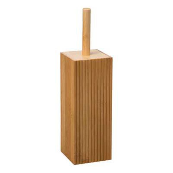 Terre Bamboo Toilet Brush and Holder image 1 of 2