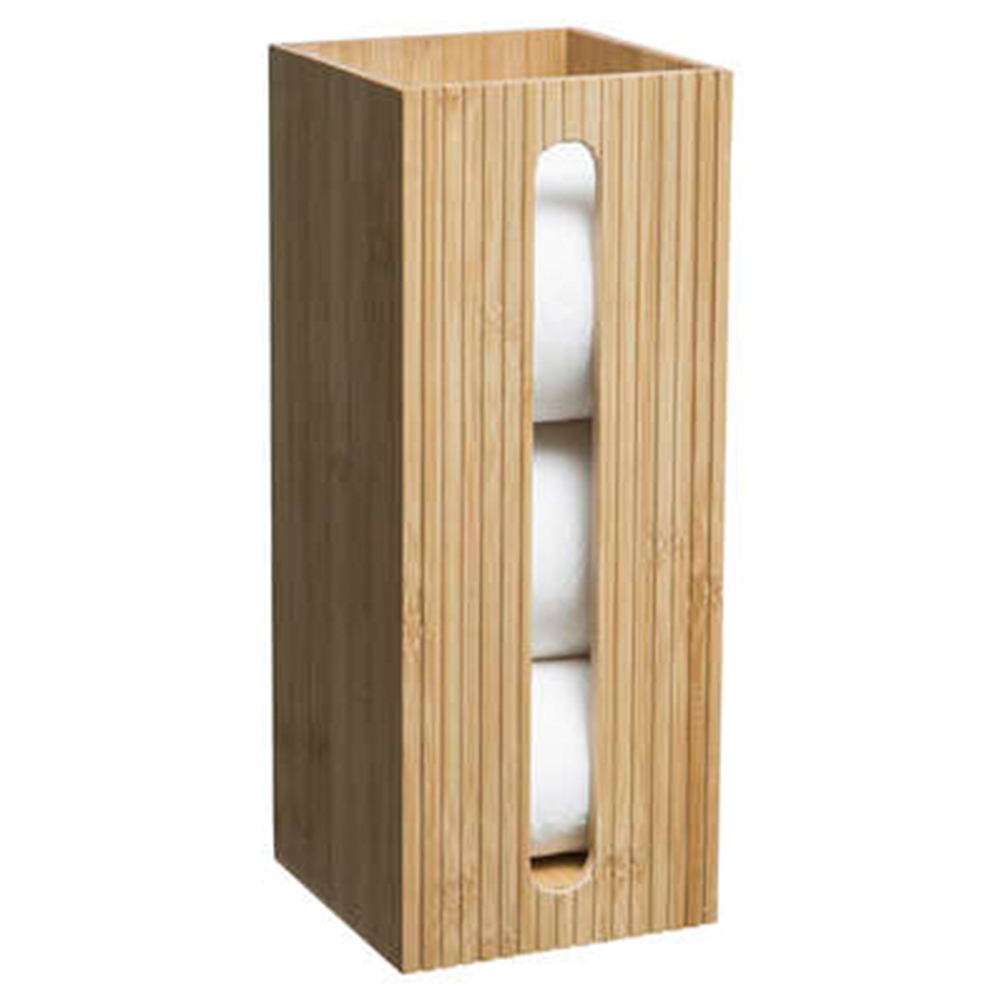 Terre Bamboo Toilet Roll Holder