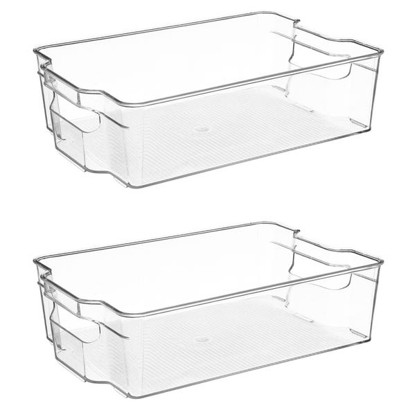 Set of 2 Fridge 8L Storage Boxes image 1 of 2