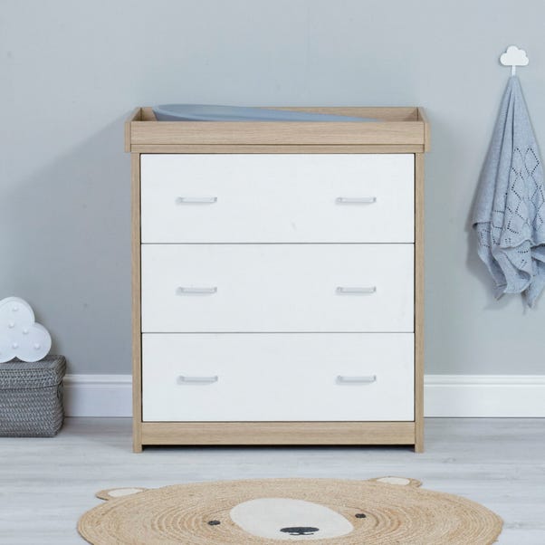 Babymore Luno Veni 3 Drawer Chest & Changing Unit image 1 of 4