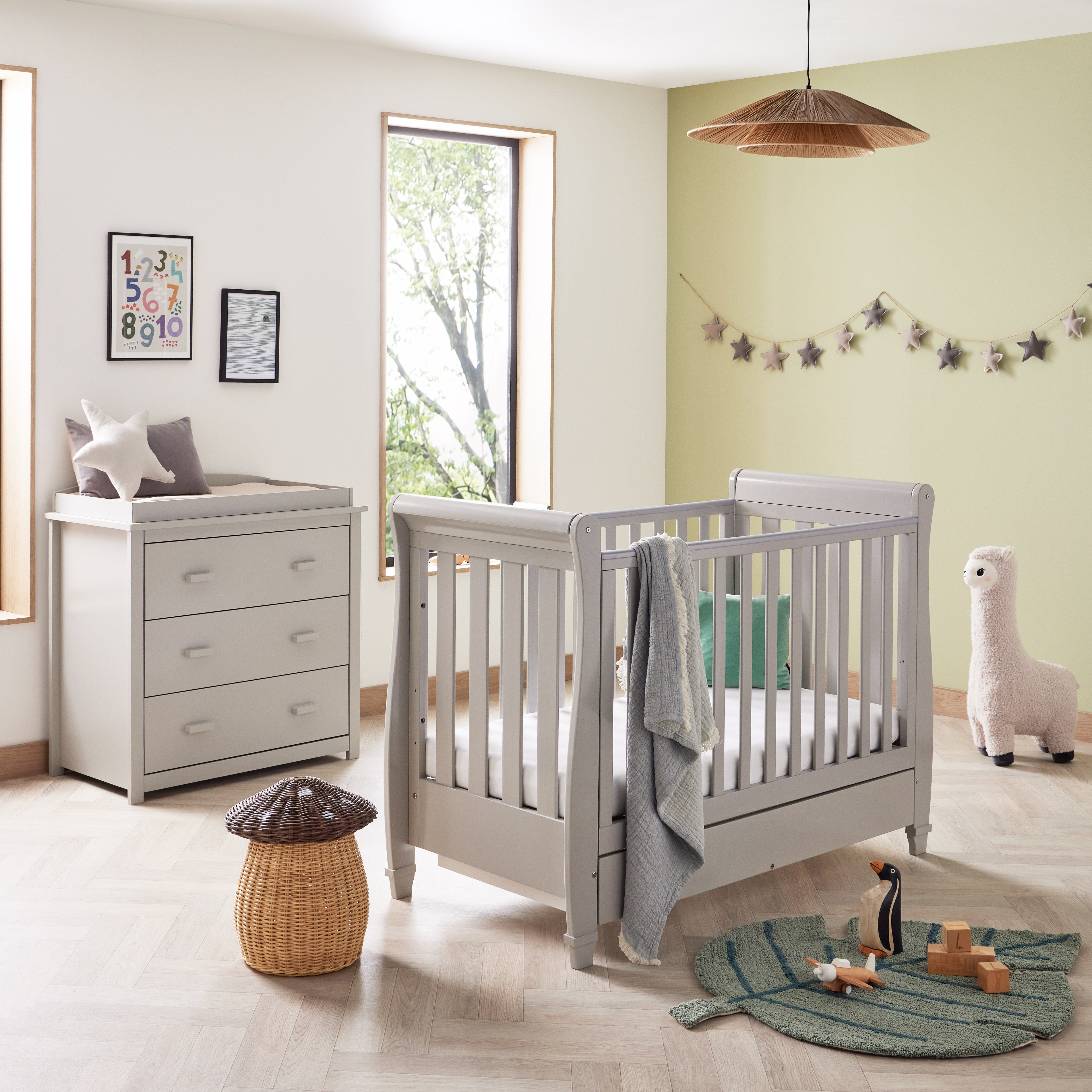 Babymore Eva 2 Piece Nursery Furniture Set