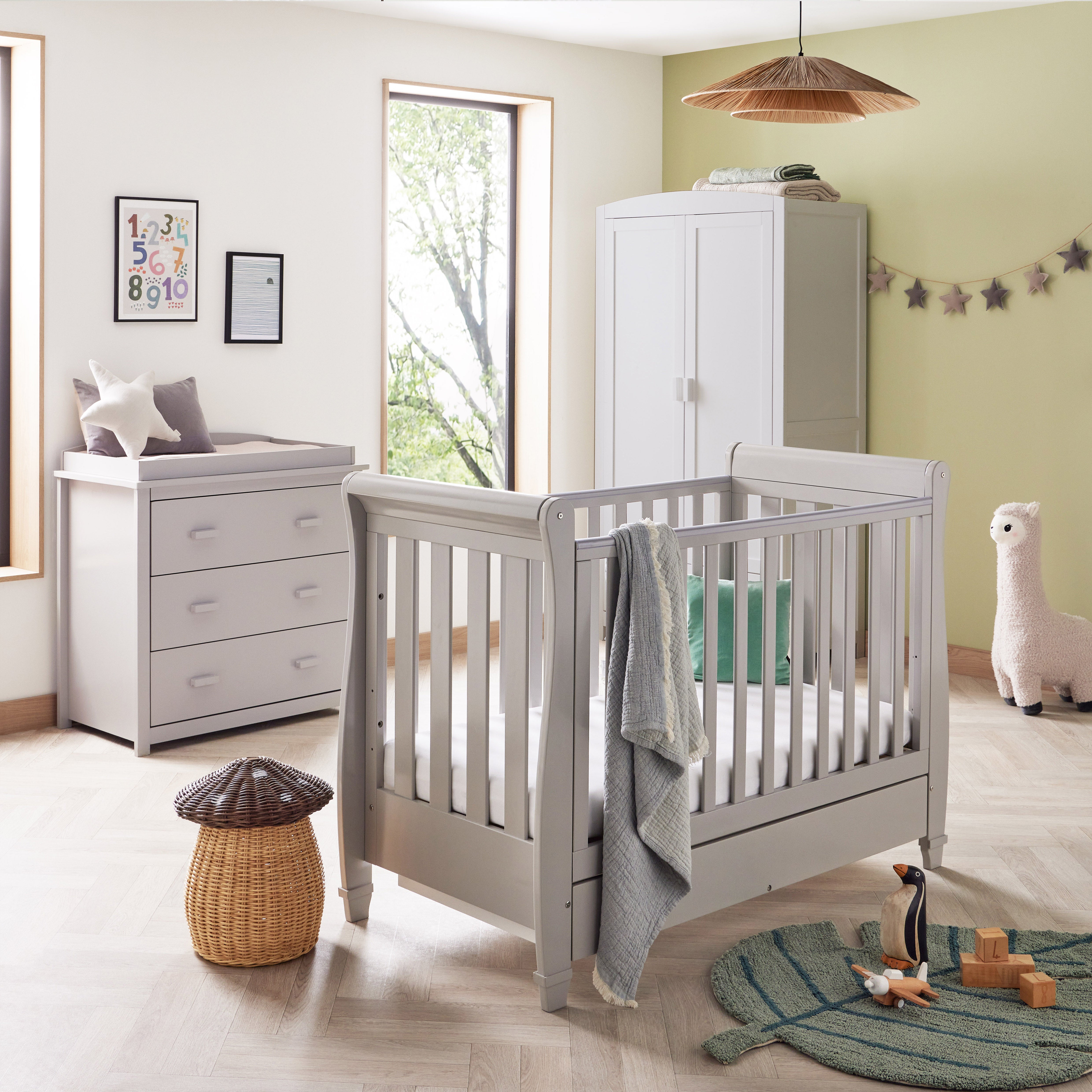 Babymore Eva 3 Piece Nursery Furniture Set