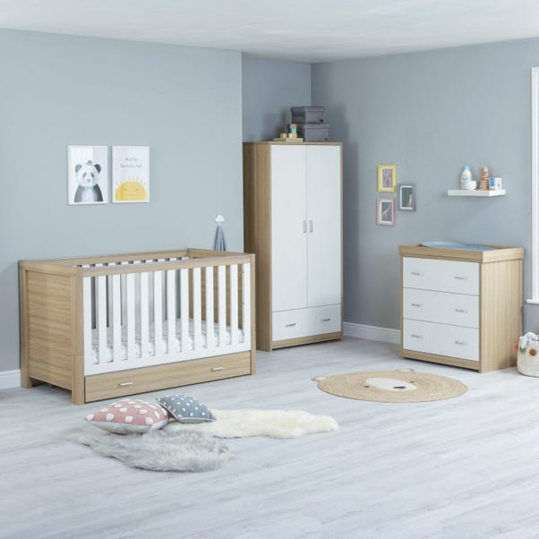 Babymore Luno 3 Piece Nursery Furniture Set image 1 of 6