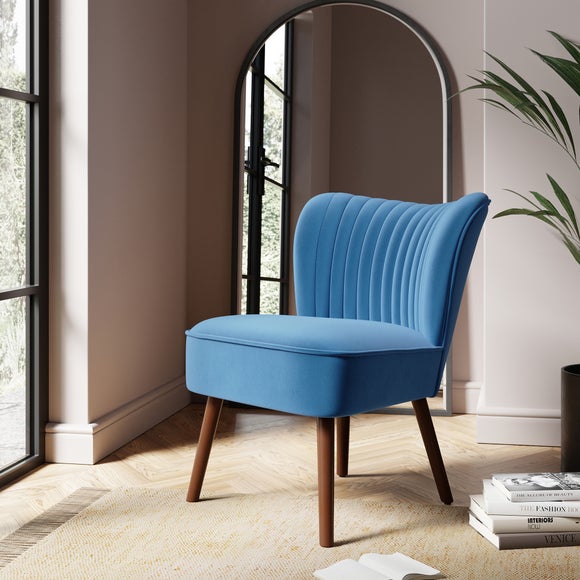 Dunelm teal velvet chair new arrivals