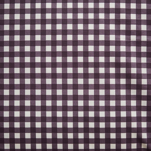 Gingham Purple Duvet Cover & Pillowcase Set Dunelm