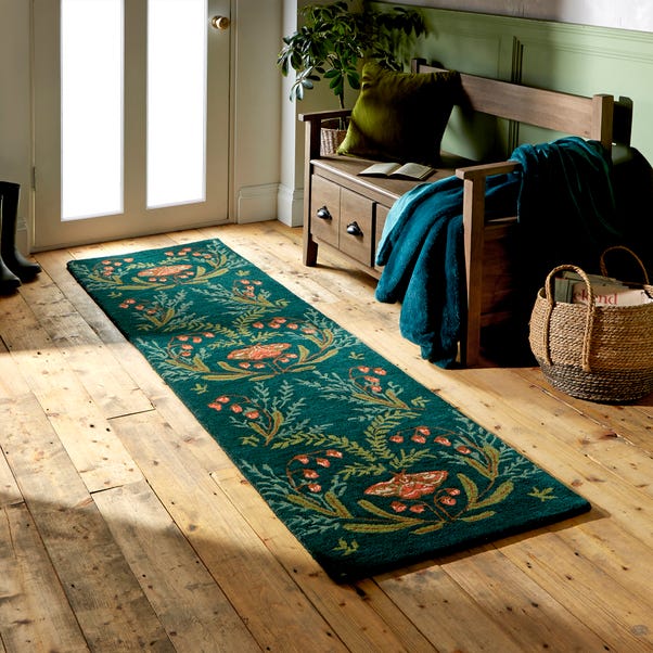 Moorland Floral Wool Runner image 1 of 6